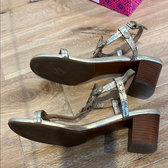 Tory Burch Spark Gold Miller Sandal - Picture 4 of 6